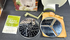 Vtg 1970 Popeil s Kitchen Magician Food Cutter Slicer Shredder W original Box