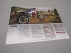 1987 Honda Xl600r Original Dealer Sales Brochure Nos