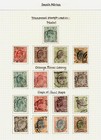 South Africa Gv 1910-13 Interprovincials Group On 3 Album Pages  Used  Cat