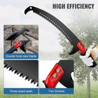 Pole Saw Blade 17-inch  65mn Steel Tree Pruner Replacement Blade Triple-cut Teet