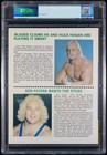 Early Hulk Hogan Back Cover May 1980 Major League Wrestling Program Psa 9 2
