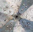 Antique Vintage Electric Fan Blade Only Aluminum 12  Westinghouse Ge Emerson   