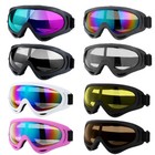 2pack Winter Snow Ski Goggles Anti-fog Lens Uv Snowboard Snowmobile Motorcycle