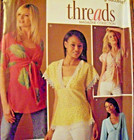 Simplicity Pattern 4180  4 Styles Womens Tops Tunics - Size 8-10-12-14-16 - New 
