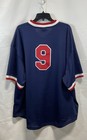 Mitchell   Ness Ted Williams Boston Red Sox  9 Cooperstown Bp Jersey Blue Sz 4xl