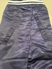 Vintage 90s Anheuser-busch Bud Light Satin Jacket Large Blue Snap Button