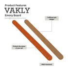 144-pack Dual-sided Nail Files - 180 Grit Emery Boards For Manicure  Pedicure