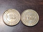 Car Wash Token Lot  olympic Car Wash  - 100 Tokens - Size 0 900 