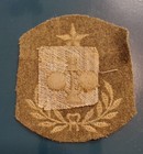 Original Ww1 Us Army Coast Artillery Engineer Wool Sleeve Patch Wwi Chevron Rank