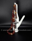 The Carnelian 550 Anglican Paracord Rosary With A Holy Sigil Silver Cross 