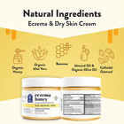 Eczema Honey Original Skin-soothing Cream - Organic Hand   Body Eczema Relief -