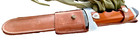 Vtge Argentine Army Paratroopers Fm Knife With Leather Sheath  C  1960