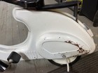 Vintage  Vespa Style Pedal Scooter Bike White