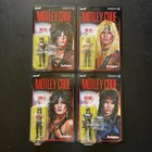 Motley Crue Super7 Reaction Figure Set Vince Neil Nikki Sixx Tommy Lee Mick Mars