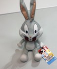 Warner Bros  Looney Tunes Bugs Bunny Small Gray Plush Stuffed Toy 2023 Nwt