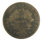 1803 Draped Bust Large Cent  Small Date  Sm Fraction W stems  Brown Fine To Vf