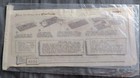 Vintage Craftaid Leather Template Hunter Dog Pheasant No  4030 Billfold Pattern