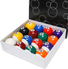 Billiard Balls Set 2-1 4  Regulation Size Pool Table Balls For Replacement  16 R