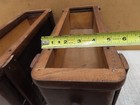Vtg Antique Singer Treadle Sewing Machine Cabinet Drawers W Frames