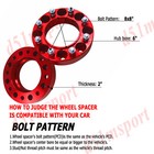 2x 2  Skid Steer Wheel Spacers For Bobcat Case Cat John Deere New Holland 8 Lugs