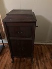 Antique Columbia Grafonola Record Player