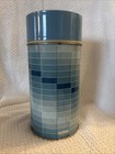 Vintage Blue Thermos Brand  Pint Size Vacume Seal King Seely Thermos Company