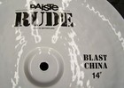 Paiste Rude-color Sound White 14  Blast China Cymbal new model   Cy0001129914