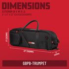Gator Cases Allegro Series Pro Bag For Bb Trumpet   gbpb-trumpet 