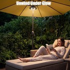 Patio Umbrella Light 28led 3 Modes Cordless  Battery Operated Fits 1 15-2  Poles