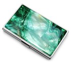 Maddesign Mother Of Pearl Business Card Case Carrier Holder Wallet  marble Gr   