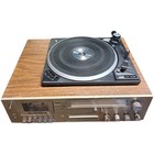 Vintage Montgomery Ward Gen6340a Stereo Cassette Deck 8 Track Vinyl Am fm Read 