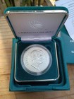 Abraham Lincoln Presidential Silver Coin Medal 1 Oz 99 9 Silver U s  Mint Box