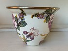 Gorgeous Mackenzie Childs Enamel Flower Market 5    Flower Pot   Gently Used  