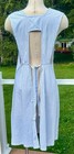 Vintage 1930   s-1940 s Full Pinafore Cotton Apron Immaculate Condition