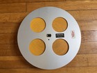 Vintage Yellow Blank Film Leader On 35mm 1200 Ft J r Film Co 11-1 2  Split Reel