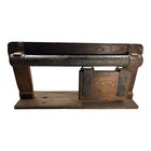 Antique Hunt Helm Ferris   Co  Large Barn Door Trolley Salesman Sample