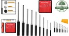 9pcs Pin Punch Set Steel 1 16 -5 16  Precision Tools For Repair Crafts Storage