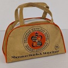 Vtg 60s Princess Kaiulani Hotel Sheraton Waikiki Honolulu Hawaii Souvenir Bag