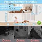 Retractable Mesh Baby Gate 33  Tall Extends Up To 10ft Wide Baby Safety Gate
