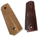 Wwii Wwi Us Army Colt M1911 M1911a1  45 Wooden Pistol Grips-  us  Army Stamped
