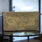 Rare Pharaonic Stela Of God Anubis   Authentic Ancient Egyptian Artifact 1200 Bc