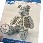 Mccall s Sewing Pattern L9547 It s Sew Simple 18 Inch Memory Teddy Bear And Vest