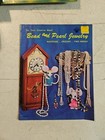 Vintage 1971 Bead And Pearl Jewelry Macram   Crochet Two Needle Book 
