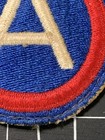 Vintage Wwii   3rd Army Third Army   Shoulder Sleeve Insignia Military Patch