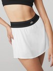 Alo Women s Tennis Skirt   Skort Nwt     White black