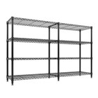 5-tier Heavy Duty Metal Shelves 70 8 w Wire Rack Adjustable Storage Shelving