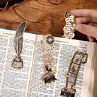 4pcs Vintage Bookmarks For Reading Women   Men  Unique Pretty Cute Metal Book Ma