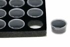 50 Quarter Size Lucite Cups In 14 X 8 X 1 Riker Display Case Coins Buttons