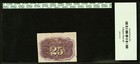 Fr  1283 Fractional 1863 Union Currency 25c  Civil War Second 2nd Issue  Pcgs 63
