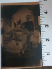 Vintage 1930s-40s Large Format Photo Negative Hunter Shotgun Camp
